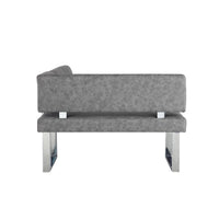 Coin repas réversible Somette Gene gris foncé - 48.81 X 71.25 X 33.46