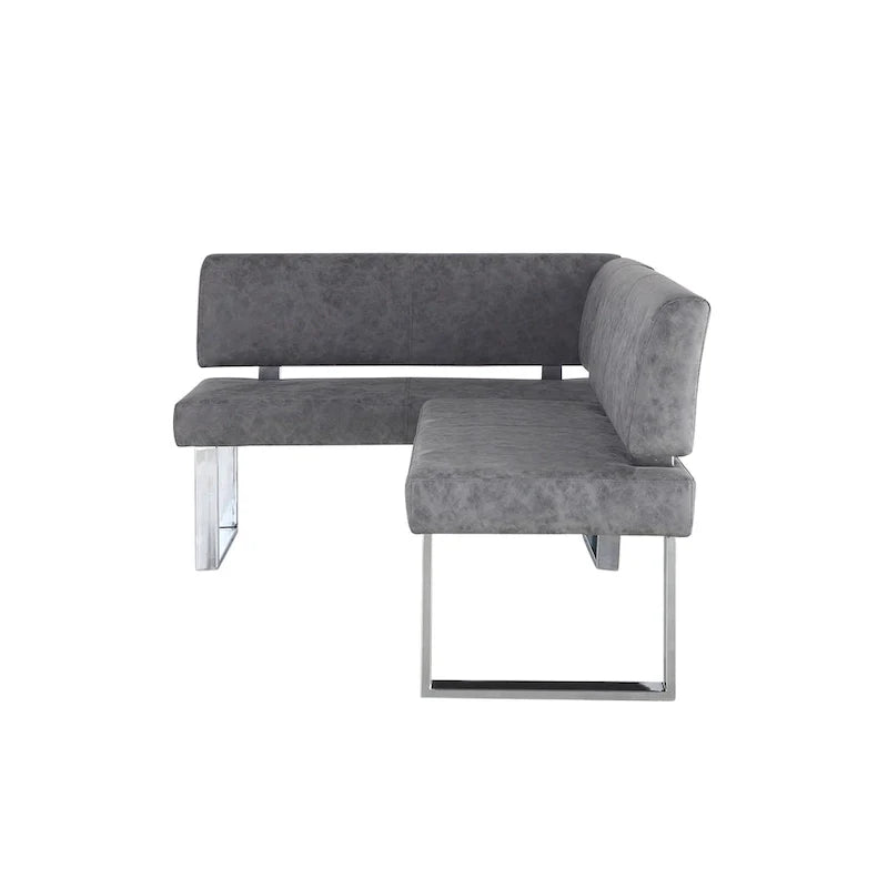 Coin repas réversible Somette Gene gris foncé - 48.81 X 71.25 X 33.46
