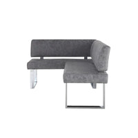 Coin repas réversible Somette Gene gris foncé - 48.81 X 71.25 X 33.46