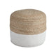 Pouf Sweed Valley naturel/blanc