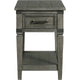 Table d'appoint Foundry Brushed Pewter