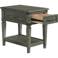 Table d'appoint Foundry Brushed Pewter