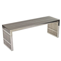 Banc en métal 55 po