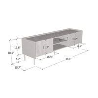 Meuble TV Brandy 2D