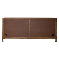 Meuble TV d'appoint Marisol miel vieilli 4 portes de 188 cm