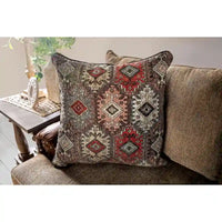 Causeuse Dhirendra Traditionnelle en Similicuir Marron par Furniture of America