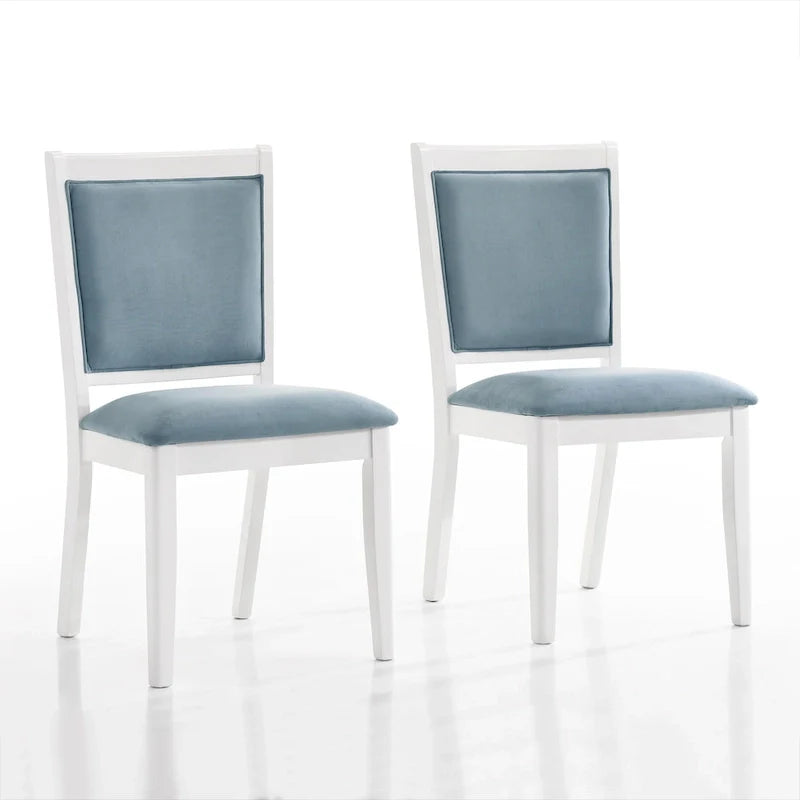 Ensemble de salle à manger luxueux 7 pièces à bandes diamant en cristal CraftPorch