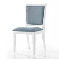 Ensemble de salle à manger luxueux 7 pièces à bandes diamant en cristal CraftPorch
