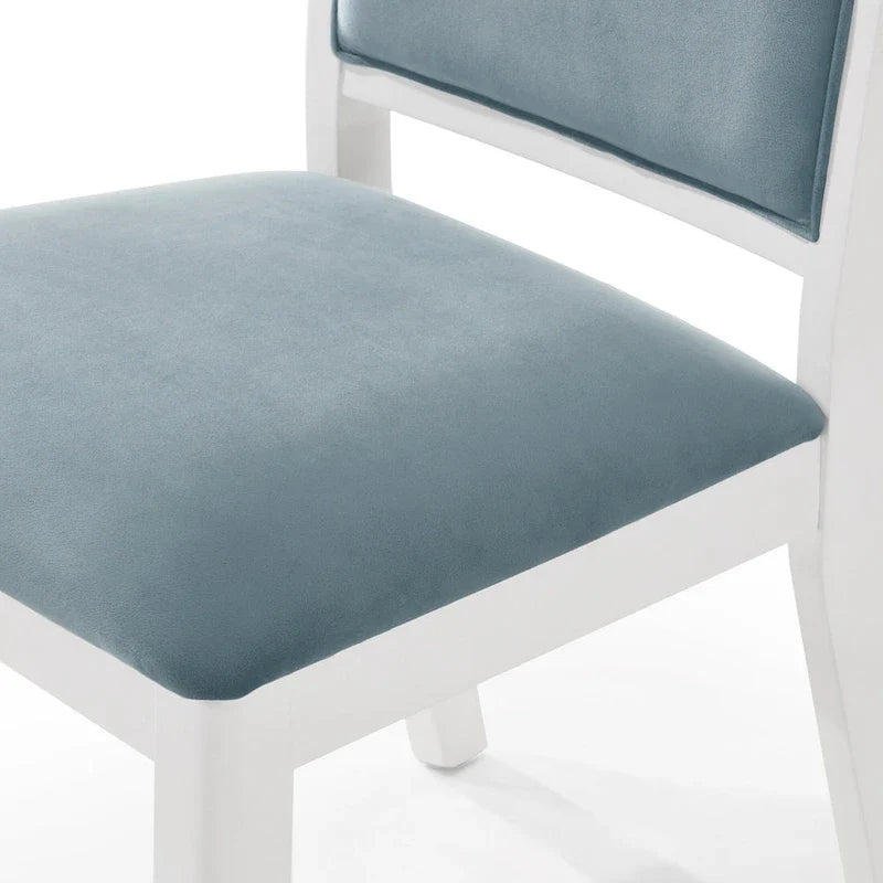 Ensemble de salle à manger luxueux 7 pièces à bandes diamant en cristal CraftPorch
