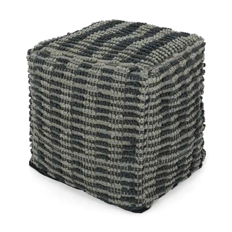 Pouffe cube en tissu bohème Wallsburg de Christopher Knight Home