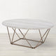 Table basse Steve Silver Ravine avec plateau en marbre
