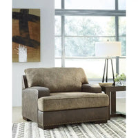 Fauteuil une place et demie Ashley Alesbury Chocolate Signature Design - 49 po larg. x 44 po prof. x 40 po haut.