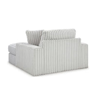 Méridienne Surdimensionnée Roundhill Furniture Azulu, avec Porte-Gobelets et Chargement USB