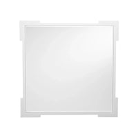Table d'appoint carrée miroir SEI Furniture Olivia Glam