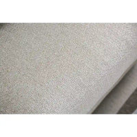 Canapé rembourré en tissu de lin gris de transition Zito par Furniture of America