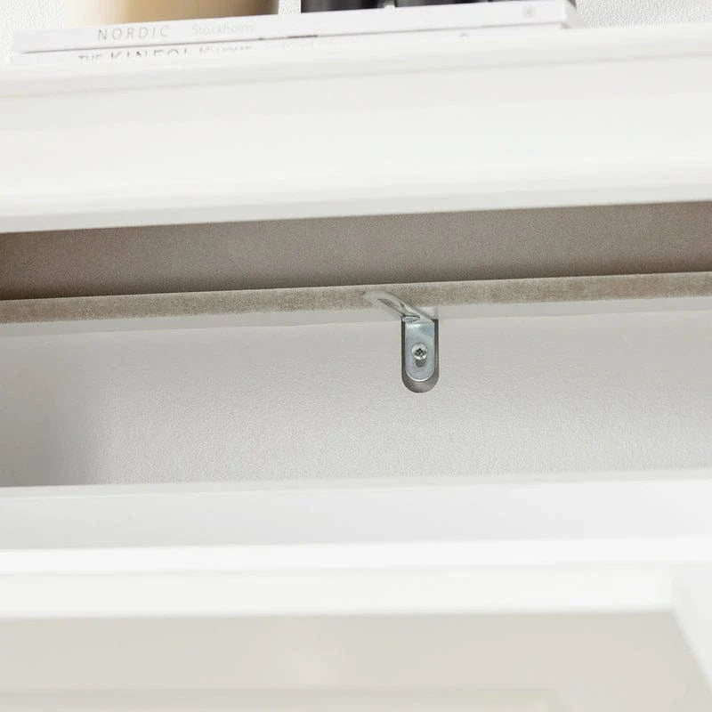 SoBuy FSR94-W, Meuble à Chaussures Commode de Rangement à 3 Tiroirs Étagère à Chaussures