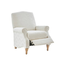 Madison Park Jimmy Fauteuil inclinable à pousser ivoire