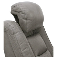 Fauteuil Inclinable Électrique Contemporain The Man-Den avec Appui-Tête Réglable, Gris Tourterelle