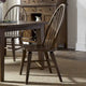 Chaise d'appoint The Gray Barn Hearthstone Ridge tabac à dossier Windsor (lot de 2)