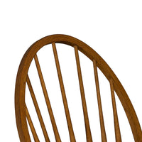 Chaise d'appoint The Gray Barn Hearthstone Ridge tabac à dossier Windsor (lot de 2)