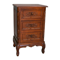 Table d'appoint en bois sculpté Windsor