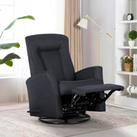 Fauteuil inclinable à bascule pivotant, fauteuil inclinable d'appoint