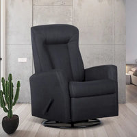Fauteuil inclinable à bascule pivotant, fauteuil inclinable d'appoint