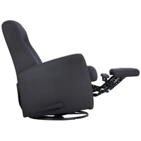 Fauteuil inclinable à bascule pivotant, fauteuil inclinable d'appoint