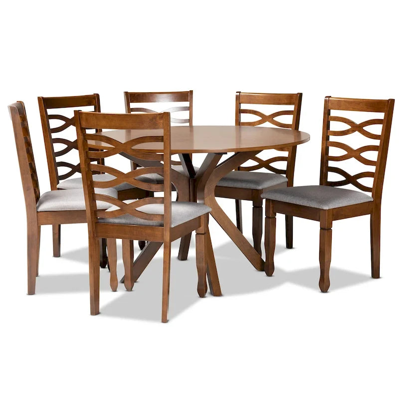 Ensemble de salle à manger Mila moderne et contemporain 7 pièces