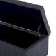 Banc pouf de rangement capitonné en tissu Copper Grove Turnbull de 42 pouces