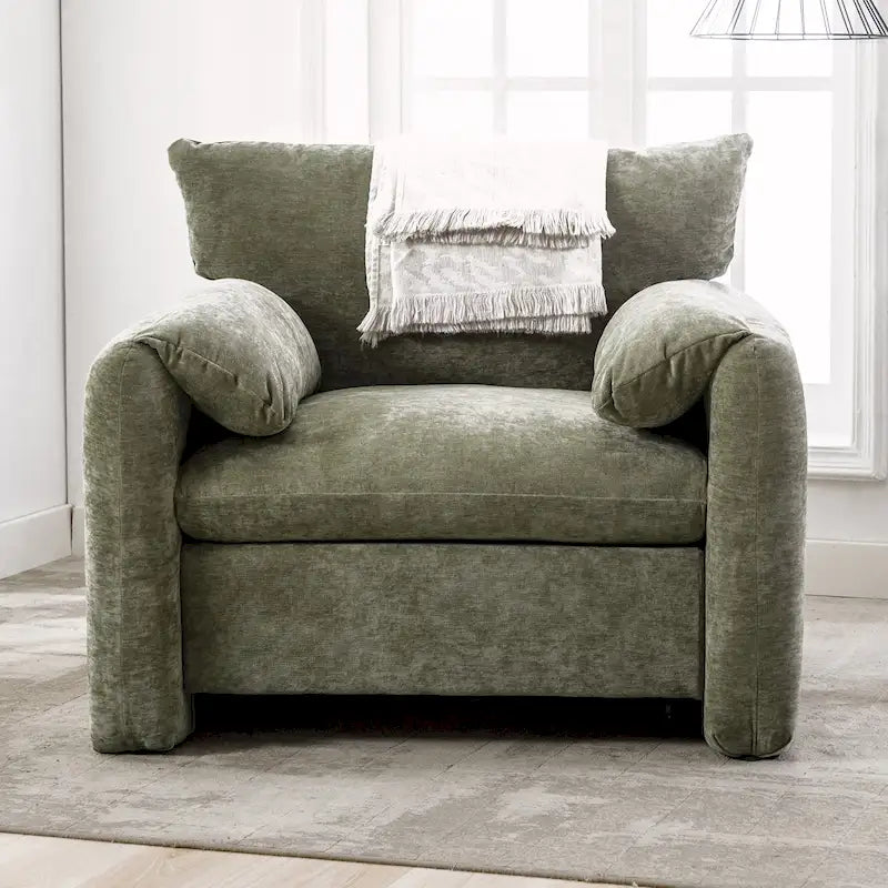 Fauteuil d'appoint surdimensionné fauteuil