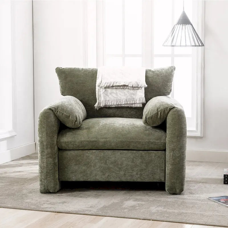 Fauteuil d'appoint surdimensionné fauteuil