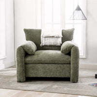 Fauteuil d'appoint surdimensionné fauteuil