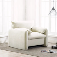 Fauteuil d'appoint surdimensionné fauteuil