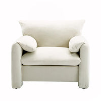 Fauteuil d'appoint surdimensionné fauteuil