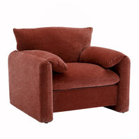 Fauteuil d'appoint surdimensionné fauteuil
