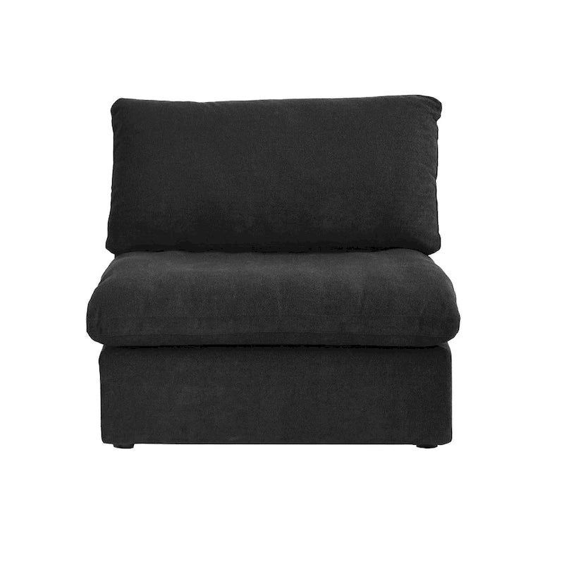 Canapés Forme L pour Salon, Canapé Sectionnel Modulable Convertible Moderne avec Housses de Coussins Amovibles