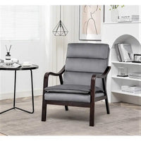 Fauteuil en velours Clovis 24.8, style moderne du milieu du siècle