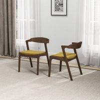 Chaise de salle à manger moderne mid-century Rosanna (lot de 2)