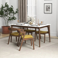 Chaise de salle à manger moderne mid-century Rosanna (lot de 2)