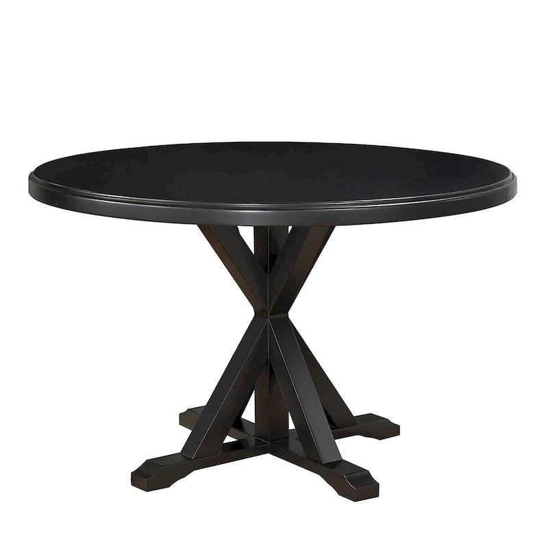 Table à manger Carolina Living Monet avec piètement X