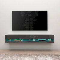 Meuble TV mural flottant Vigo 180 de 180 cm