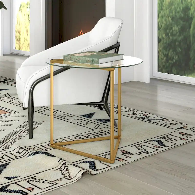 Table d'appoint ronde large Jenson 24 - 24 de large