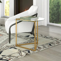 Table d'appoint ronde large Jenson 24 - 24 de large