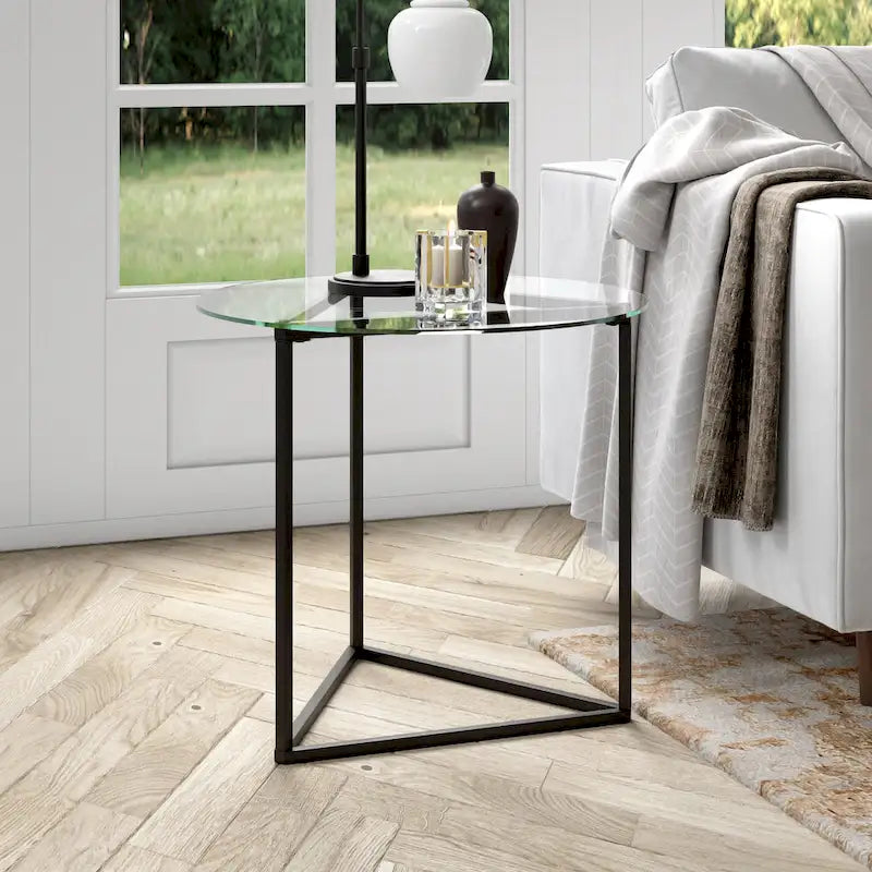 Table d'appoint ronde large Jenson 24 - 24 de large