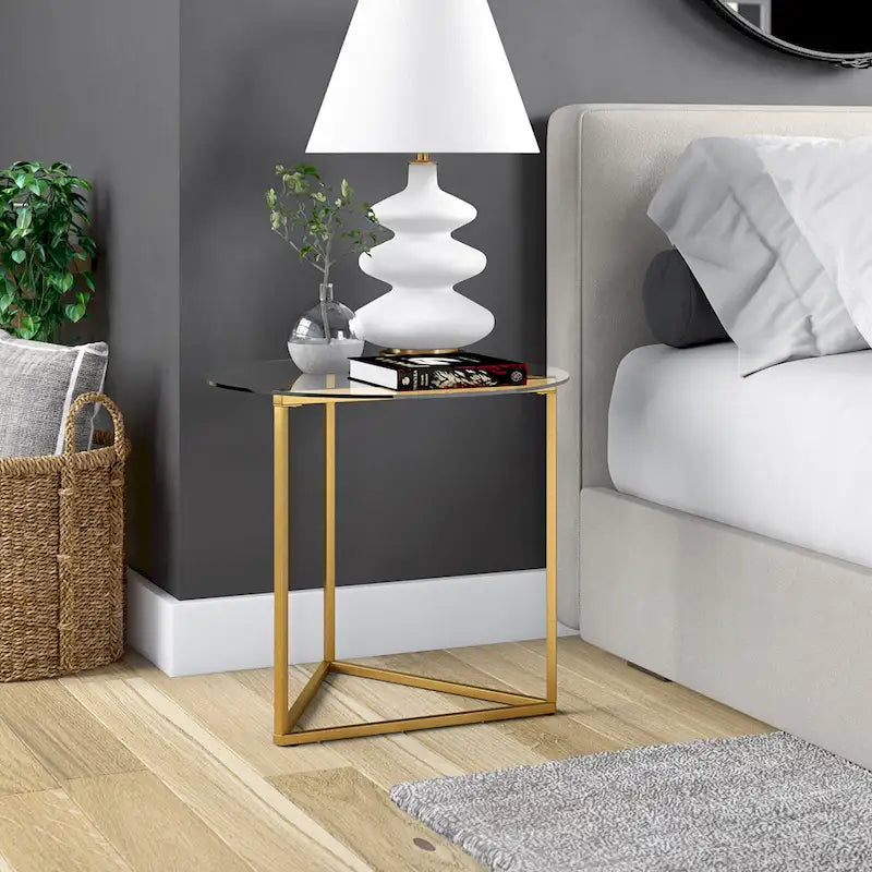 Table d'appoint ronde large Jenson 24 - 24 de large
