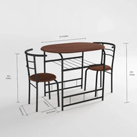 Ensemble bistrot 3 pièces Porch & Den Barclay