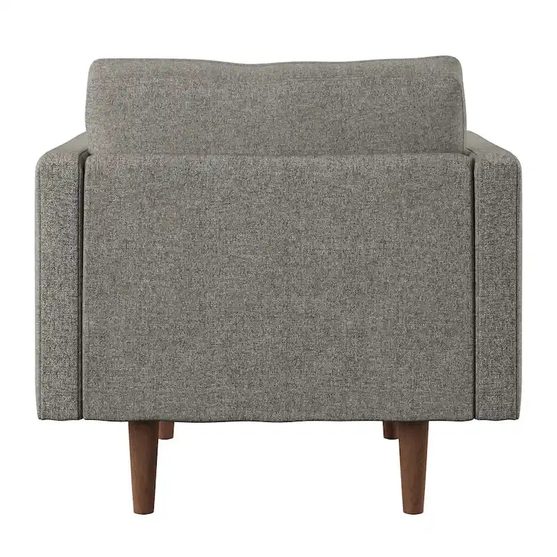 Chaise à pieds fuselés de style Mid-Century Oana avec coussins par iNSPIRE Q Modern