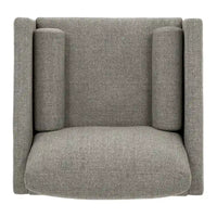 Chaise à pieds fuselés de style Mid-Century Oana avec coussins par iNSPIRE Q Modern