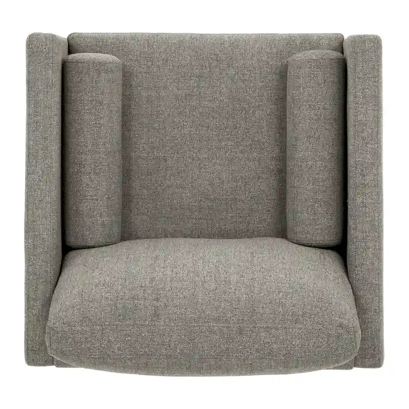 Chaise à pieds fuselés de style Mid-Century Oana avec coussins par iNSPIRE Q Modern